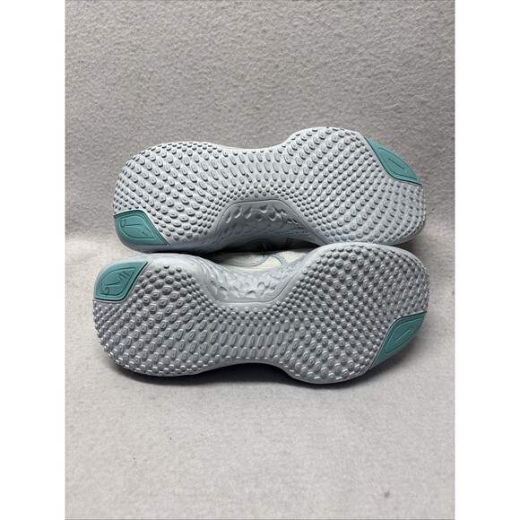 Nike ZoomX Invincible Run Flyknit 'White Dynamic Turquoise' Women's Size 11.5 - Picture 5 of 7